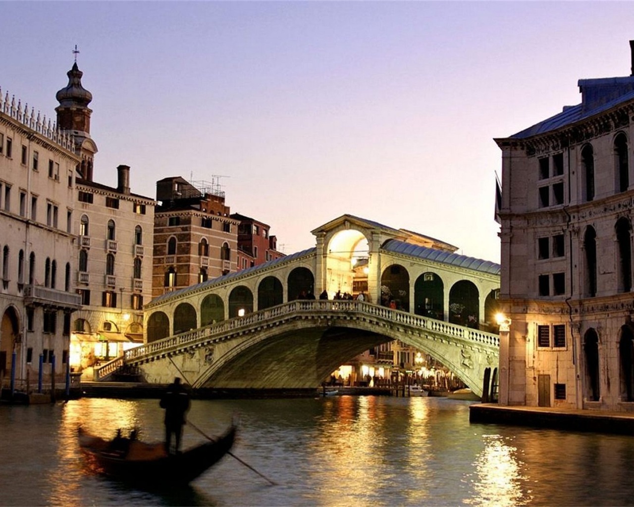 Krásné Watertown, Venice HD tapety na plochu #15 - 1280x1024