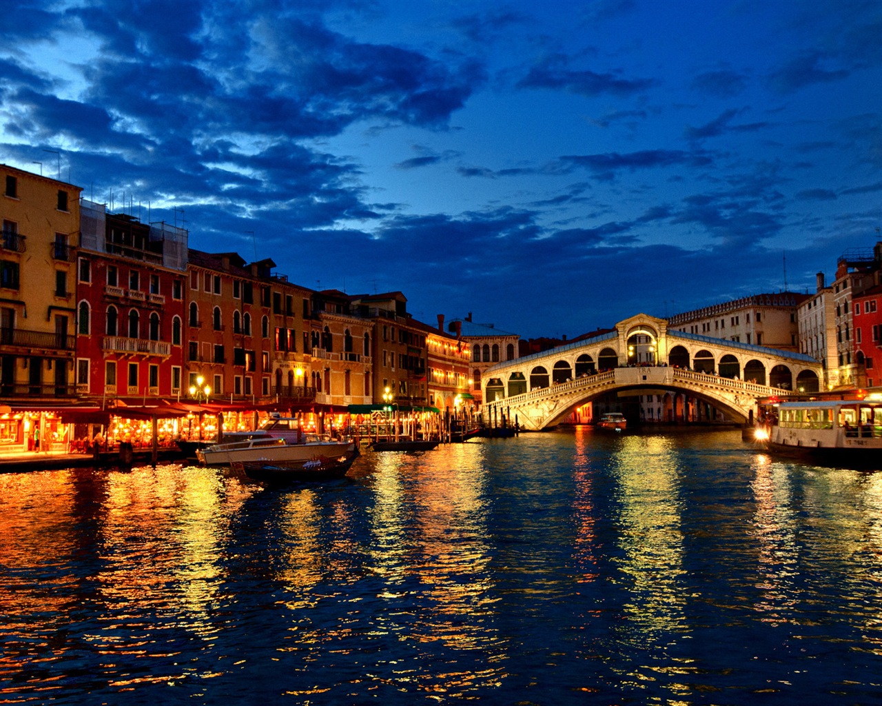 Krásné Watertown, Venice HD tapety na plochu #17 - 1280x1024