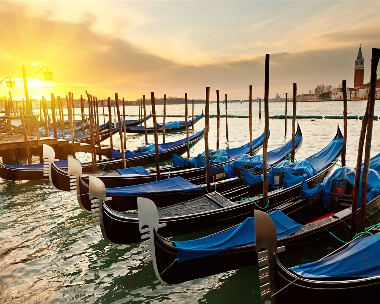Krásné Watertown, Venice HD tapety na plochu #19 - 1280x1024