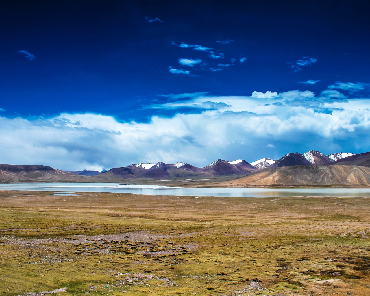 Qinghai Plateau krásné scenérie tapety #11 - 1280x1024