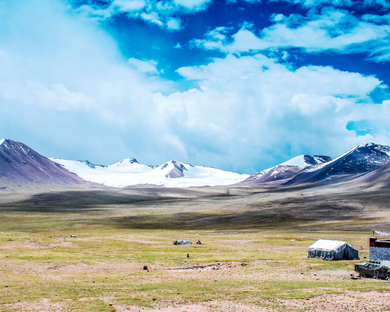 Qinghai-Plateau schöne Landschaft Tapeten #13 - 1280x1024