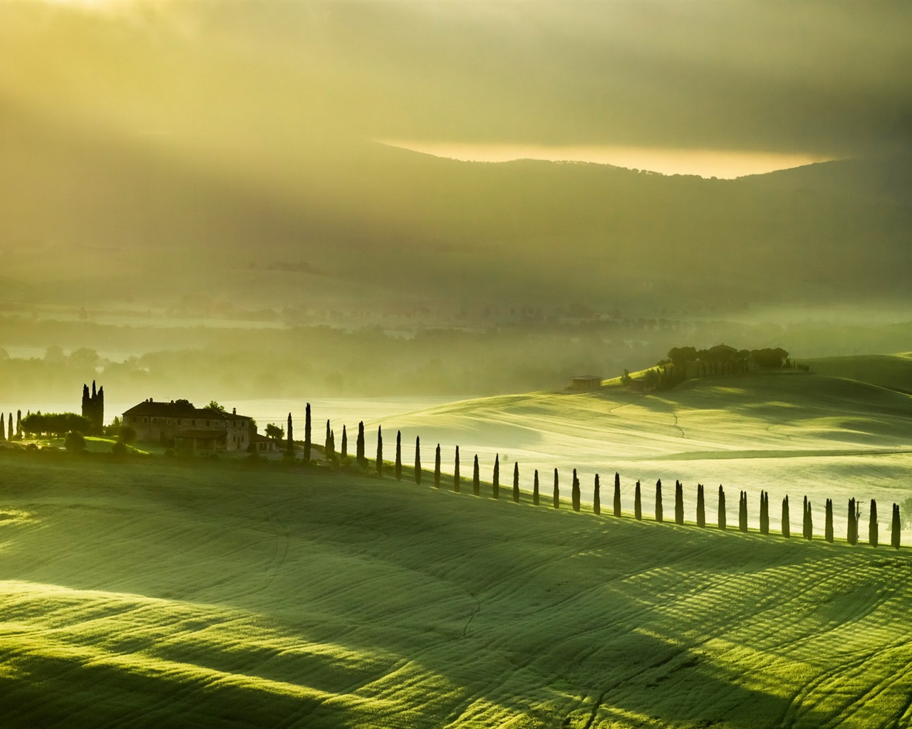イタリアの自然の美しさの風景のHDの壁紙 #9 - 1280x1024
