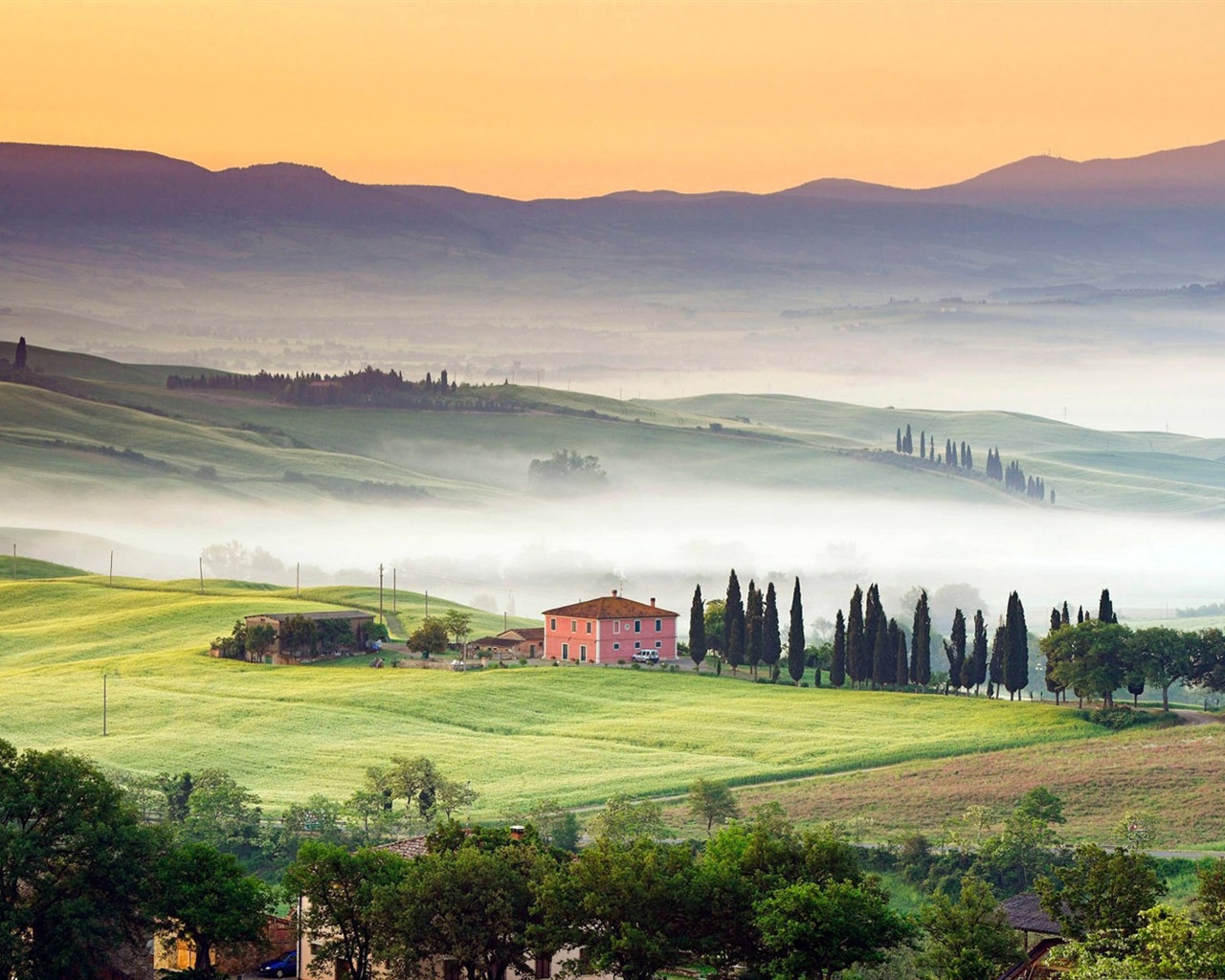 Italienne beauté naturelle papier peint paysage HD #10 - 1280x1024