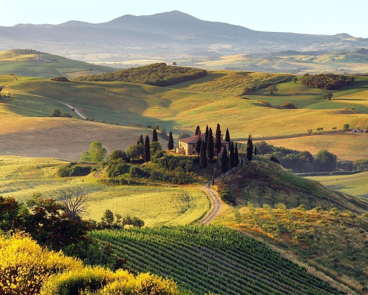 Итальянский естественная красота пейзажа HD обои #12 - 1280x1024
