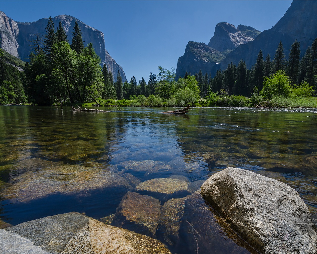 Windows 8 theme, Yosemite National Park HD wallpapers #1 - 1280x1024