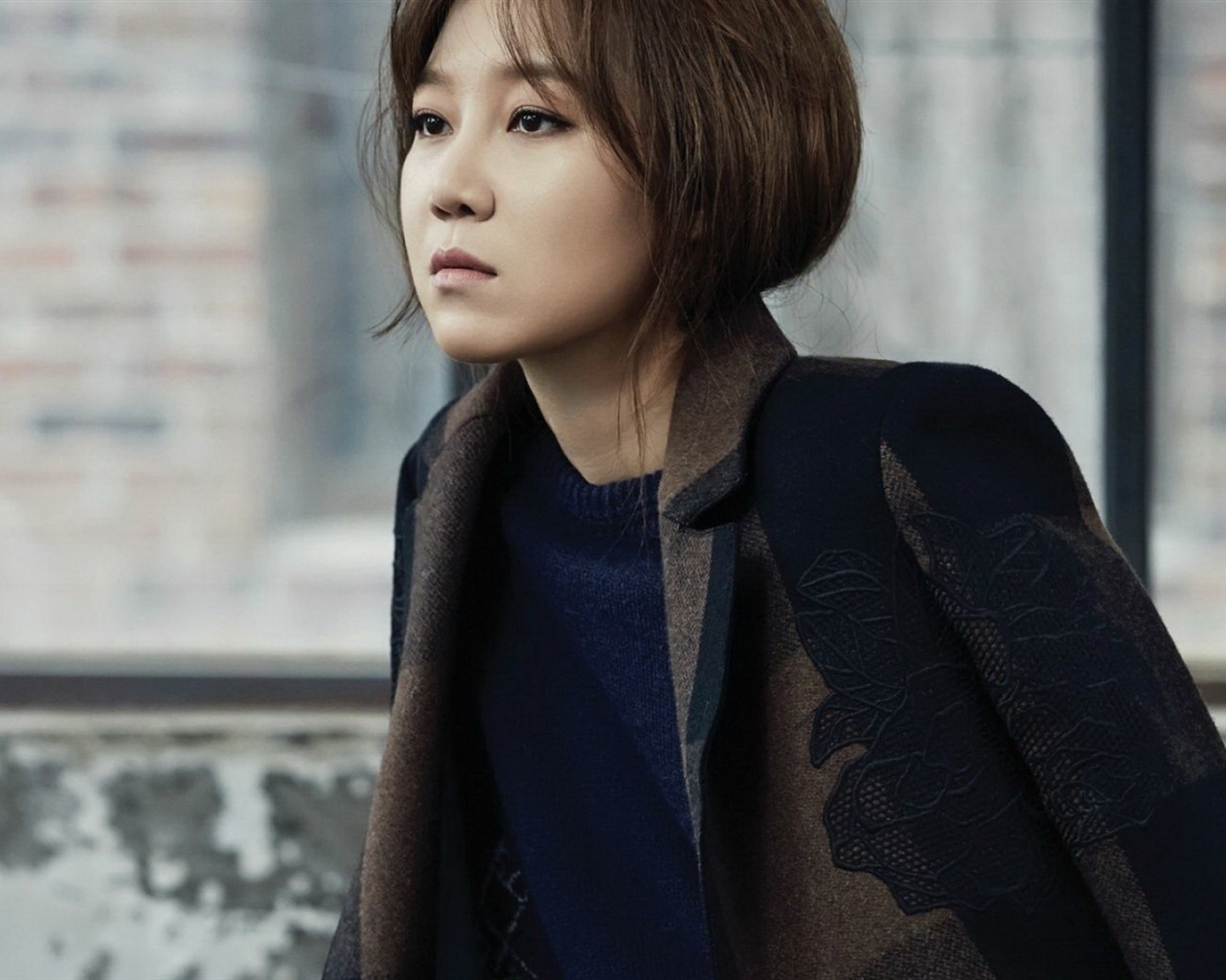 Corea del Sur hermosa chica Kong Hyo Jin HD papel tapiz #2 - 1280x1024