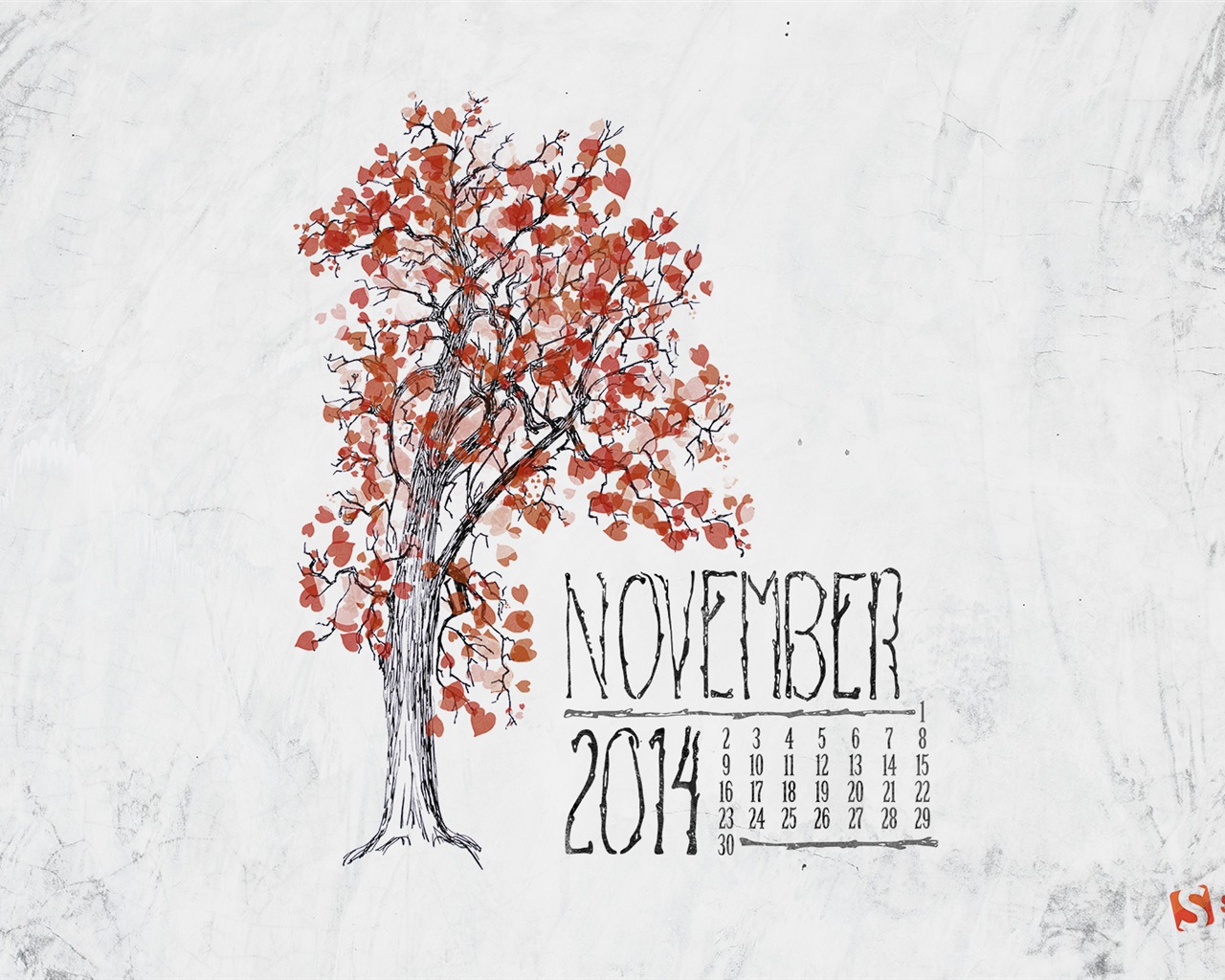 Novembre Déc 2014 Calendrier fond d'écran (2) #7 - 1280x1024