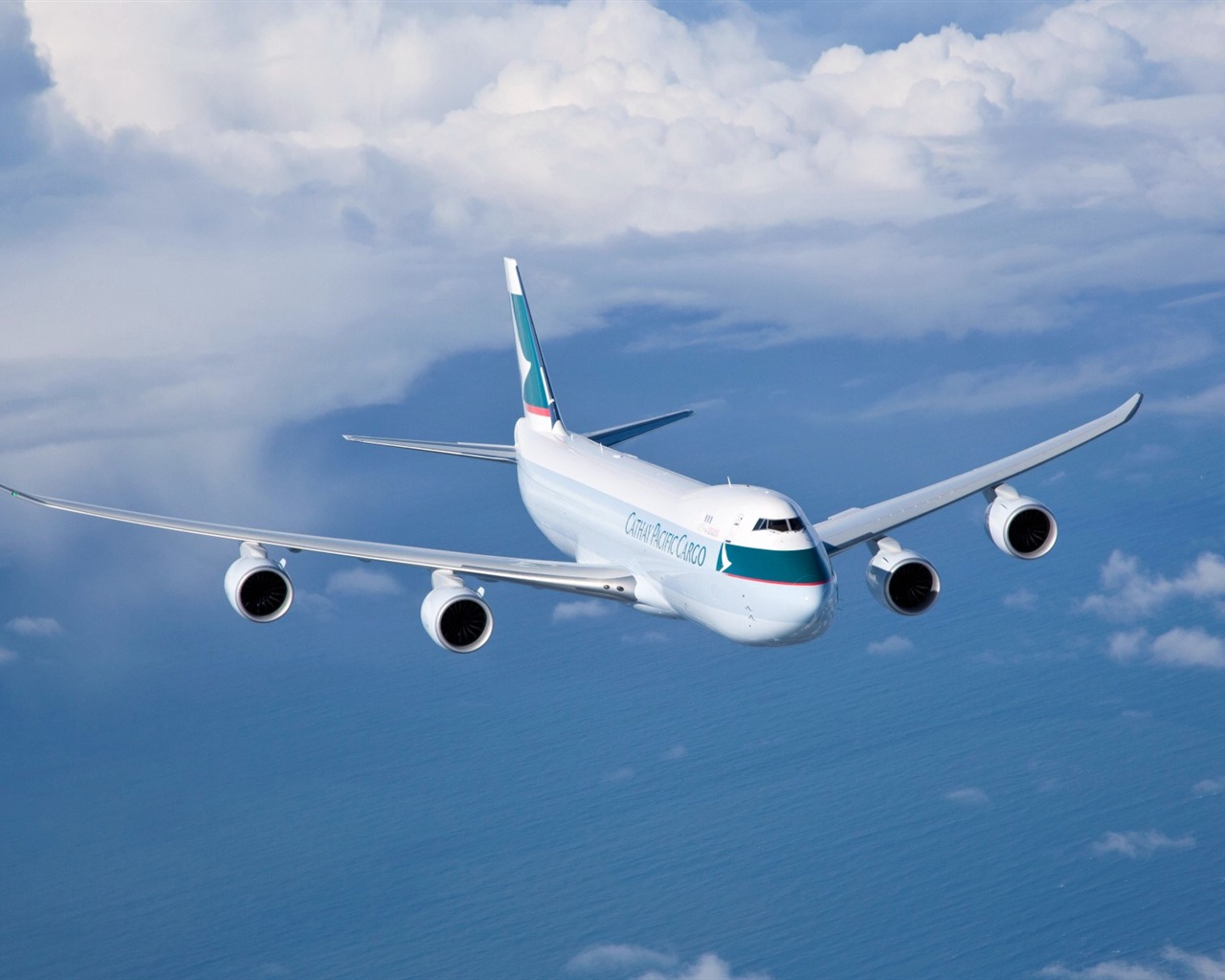 Boeing 747 avions de ligne fonds d'écran HD #10 - 1280x1024