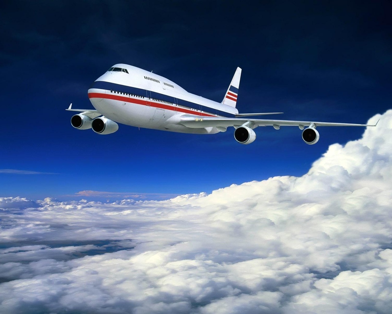 Boeing 747 airliner HD wallpapers #17 - 1280x1024