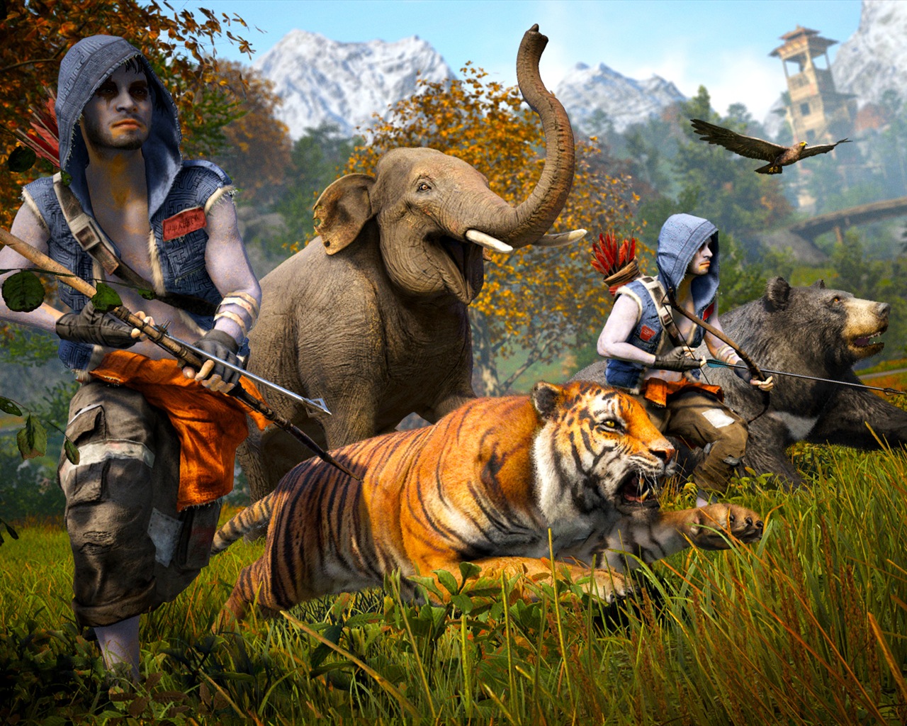 Far Cry 4 HD fondos de pantalla de juegos #5 - 1280x1024