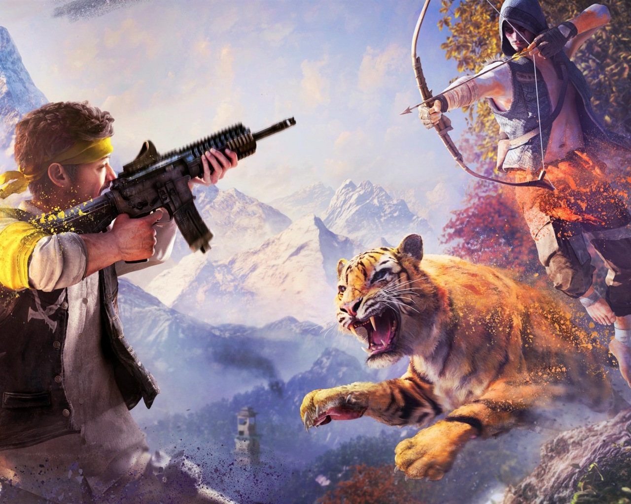 Far Cry 4 孤岛惊魂4 高清游戏壁纸6 - 1280x1024