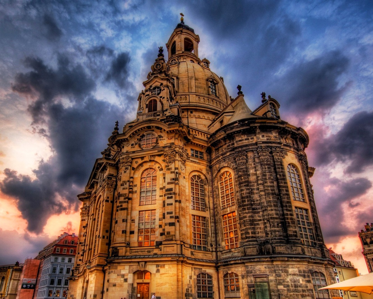 Alemania Dresden fondos de pantalla HD paisaje de la ciudad #2 - 1280x1024