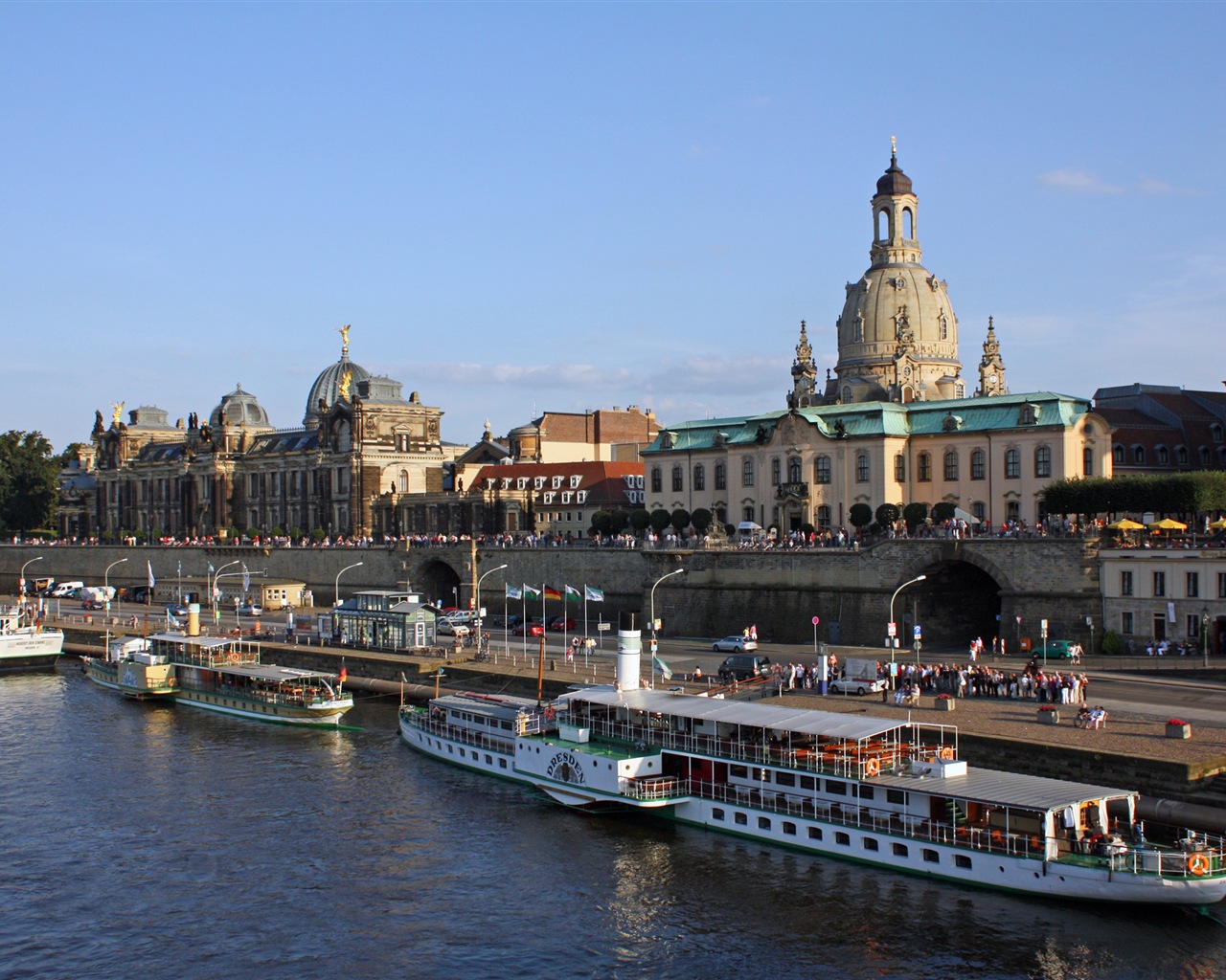 HD обои городской пейзаж Германия Дрезден #14 - 1280x1024