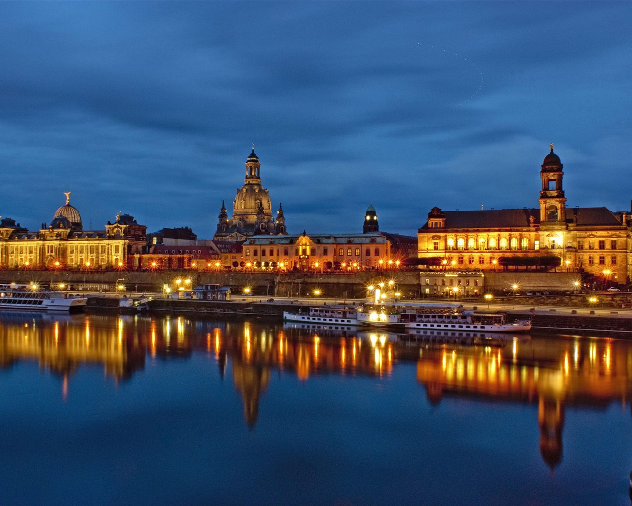 Allemagne Dresde paysage urbain fonds d'écran HD #15 - 1280x1024