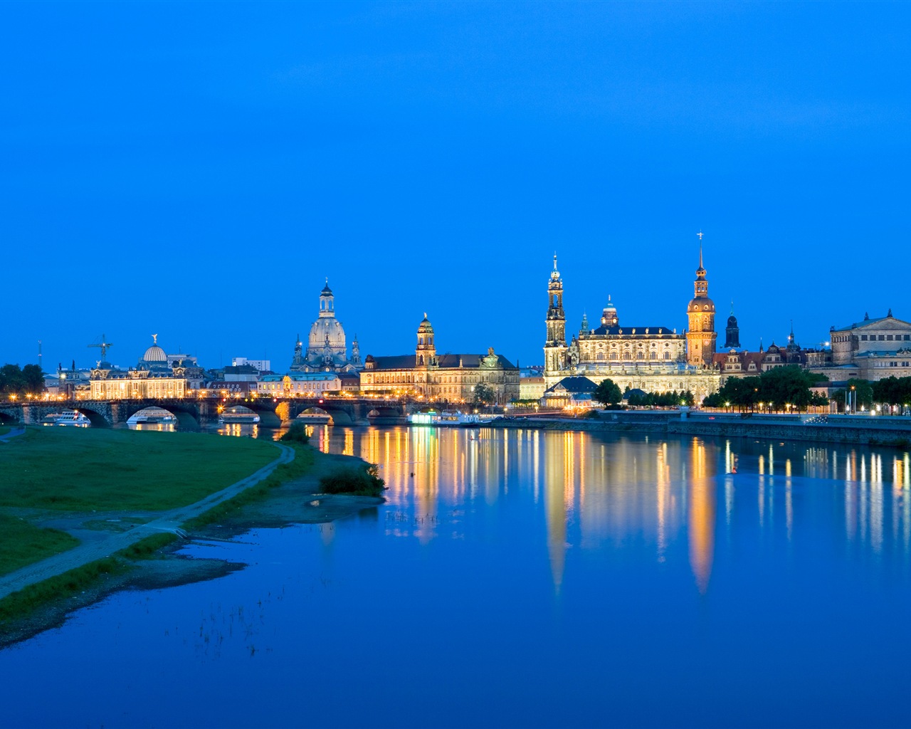 Allemagne Dresde paysage urbain fonds d'écran HD #16 - 1280x1024