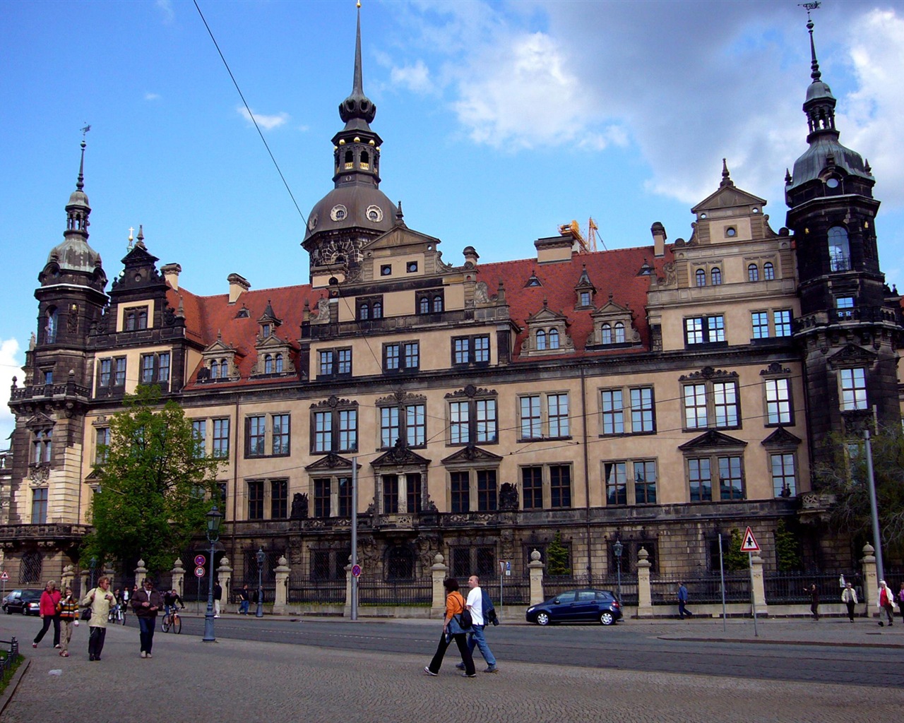 Německo Drážďany město krajina HD tapety na plochu #18 - 1280x1024