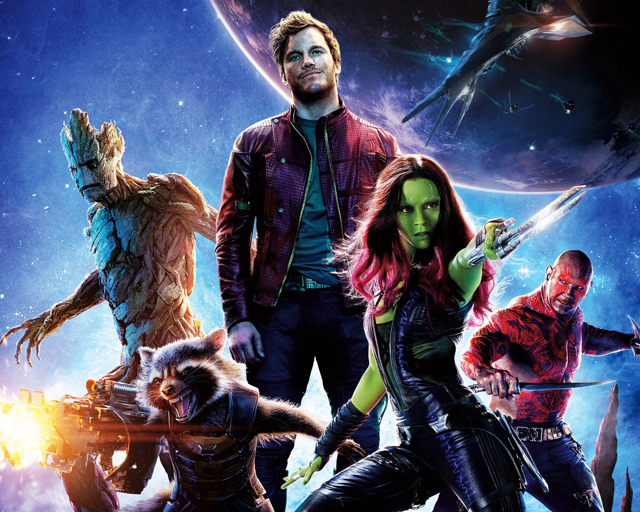 Guardians of the Galaxy 2014 HD Film Wallpaper #1 - 1280x1024