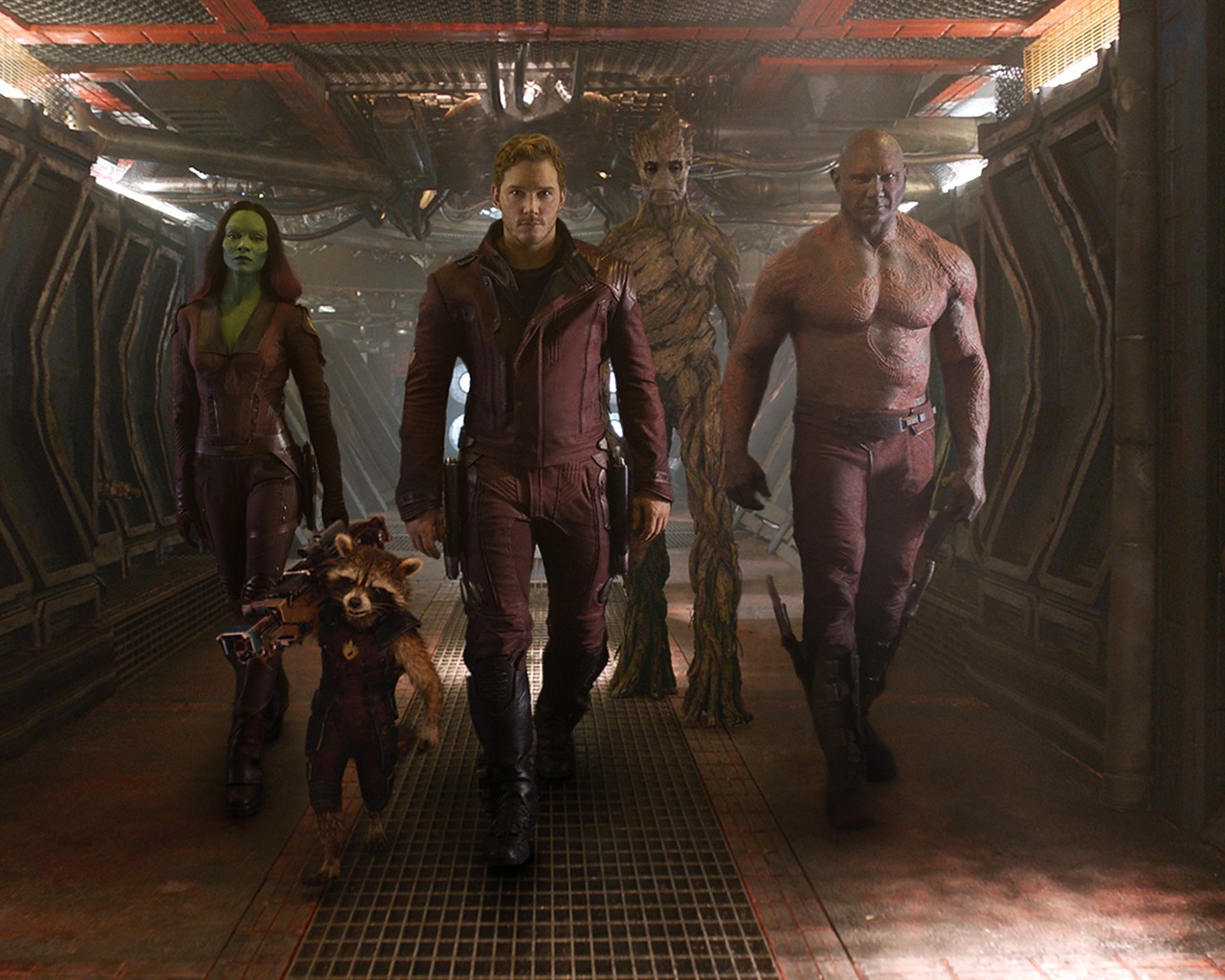 Guardians of the Galaxy 2014 HD Film Wallpaper #2 - 1280x1024
