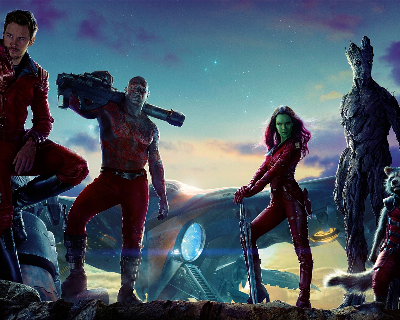 Guardianes de la Galaxia 2014 fondos de pantalla de películas de alta definición #4 - 1280x1024