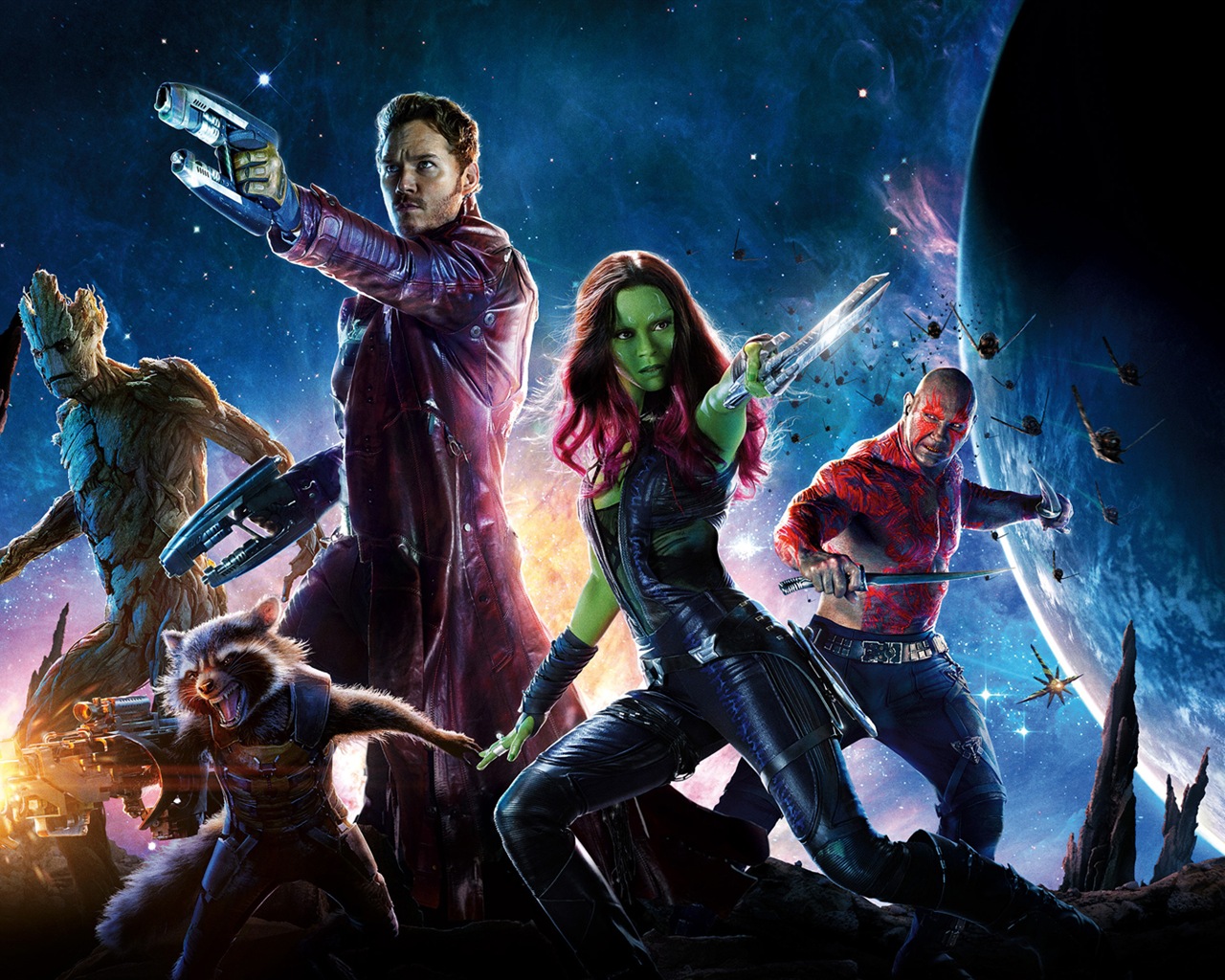 Guardians of the Galaxy 2014 HD Film Wallpaper #9 - 1280x1024