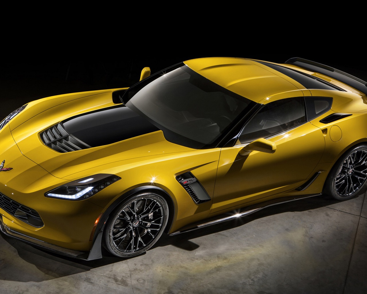 2015年雪佛蘭 Corvette Z06跑車高清壁紙 #1 - 1280x1024