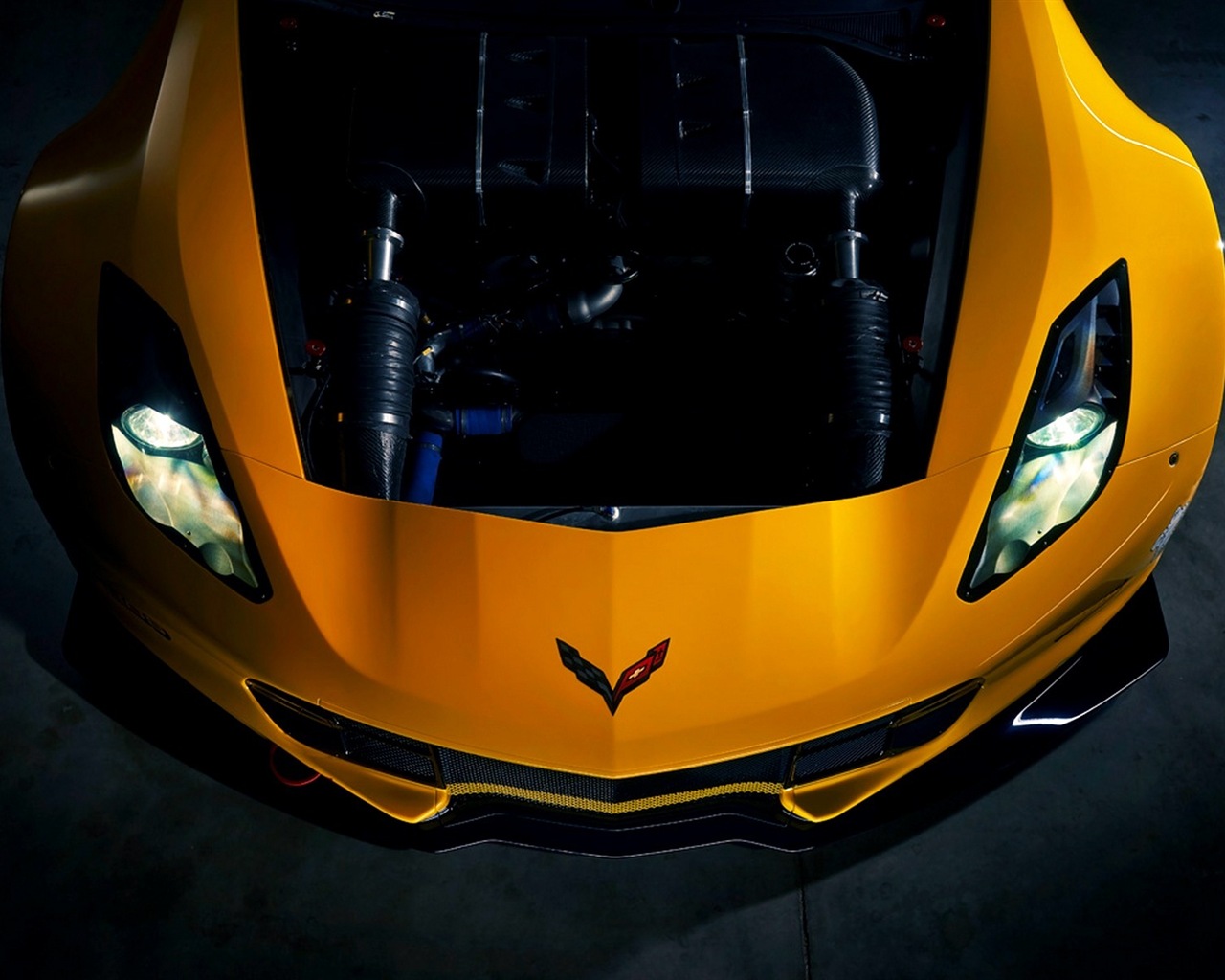 2015年雪佛蘭 Corvette Z06跑車高清壁紙 #2 - 1280x1024