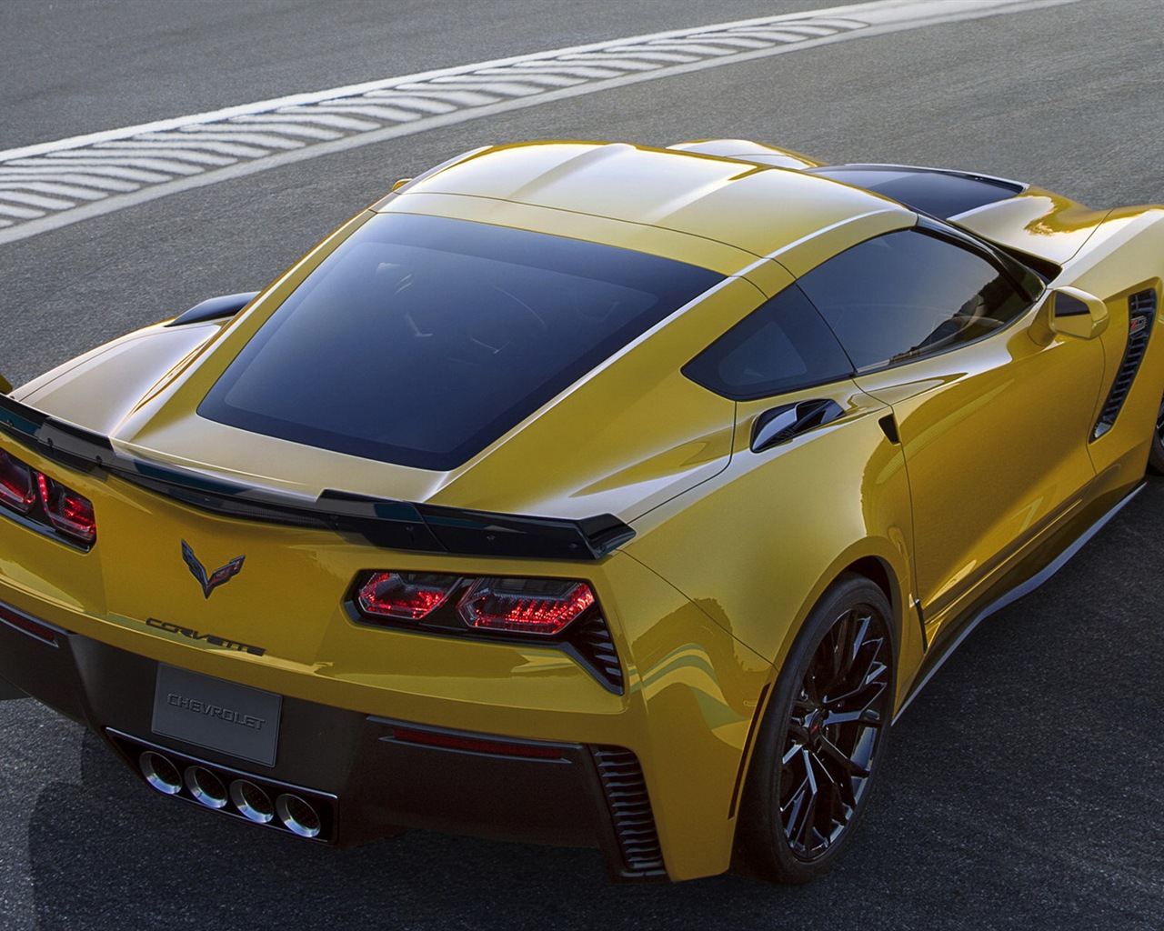 2015年雪佛兰 Corvette Z06跑车高清壁纸4 - 1280x1024