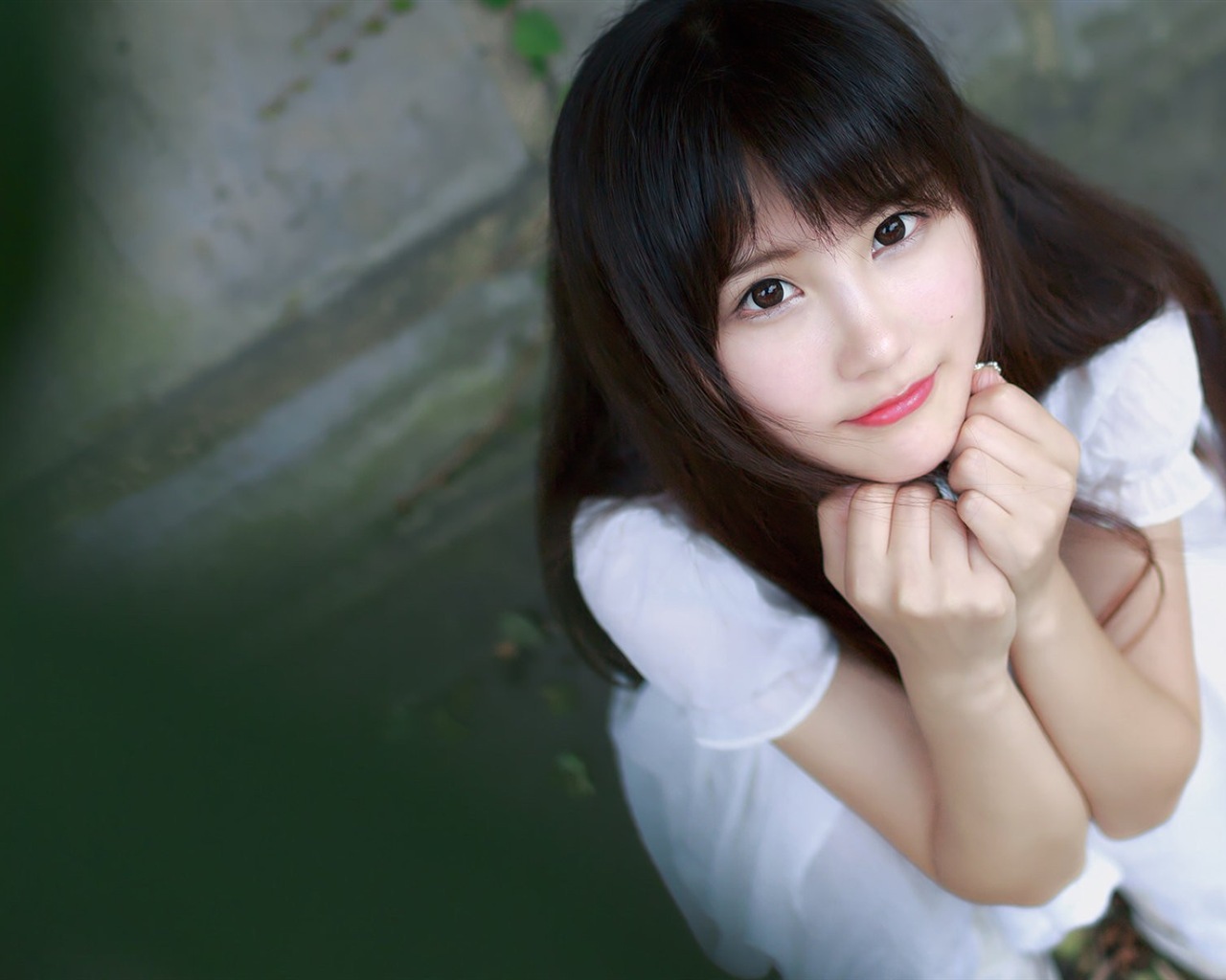 Pure seductive Oriental girls HD wallpapers #8 - 1280x1024