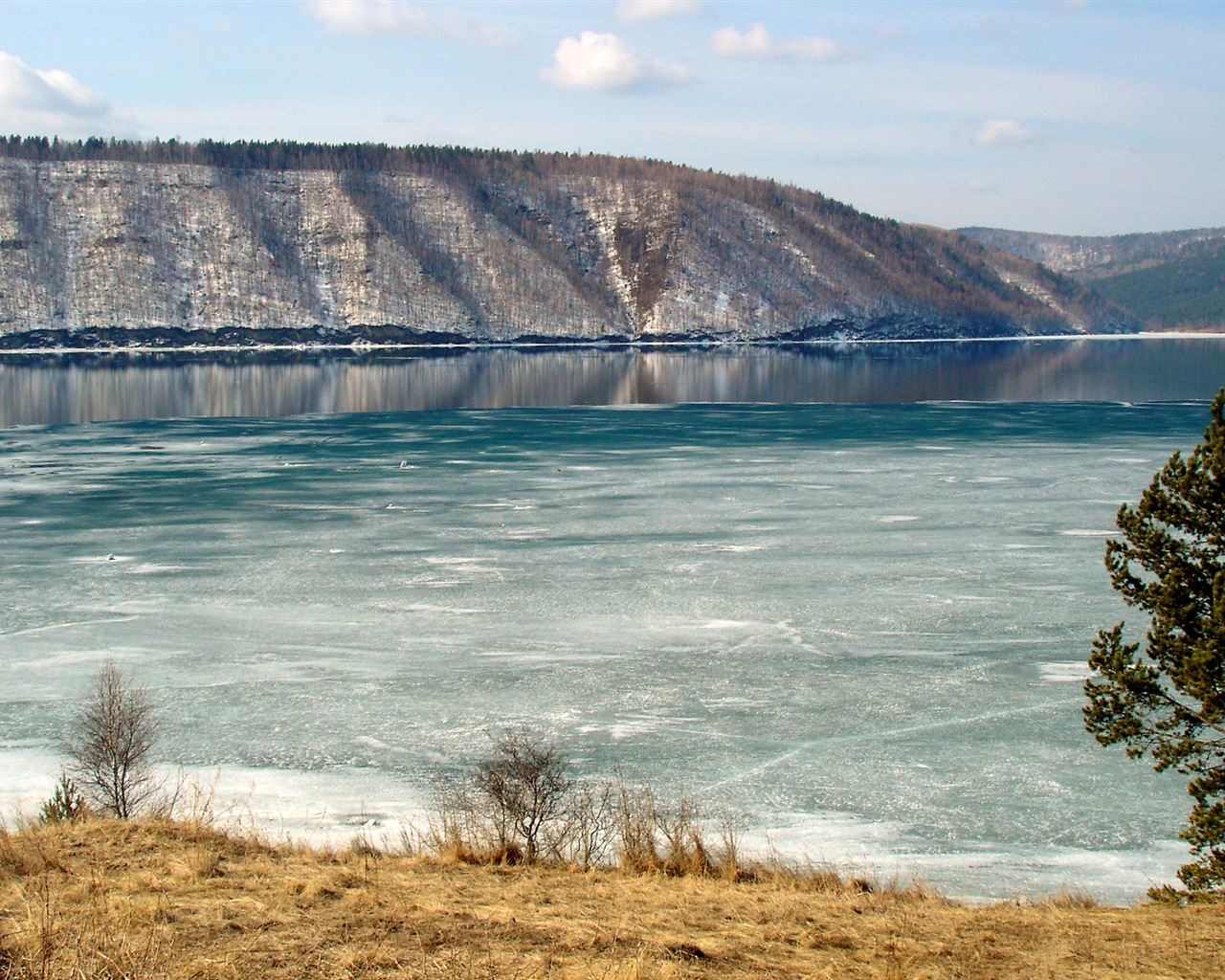 贝加尔湖 俄罗斯风景 高清壁纸2 - 1280x1024