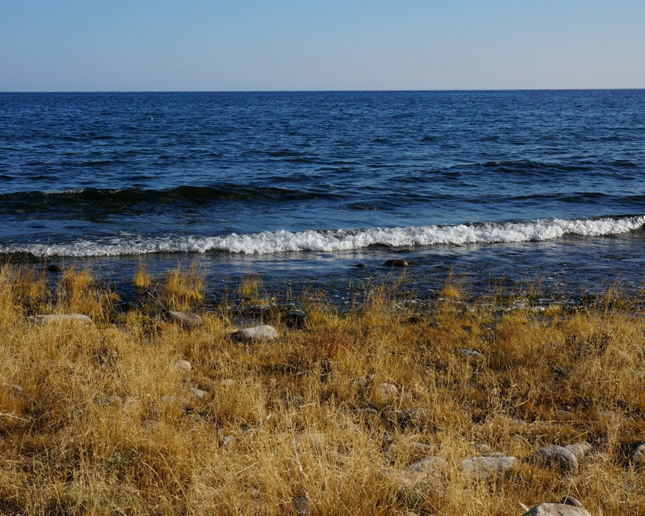 Озеро Байкал в России, декорации HD обои #15 - 1280x1024