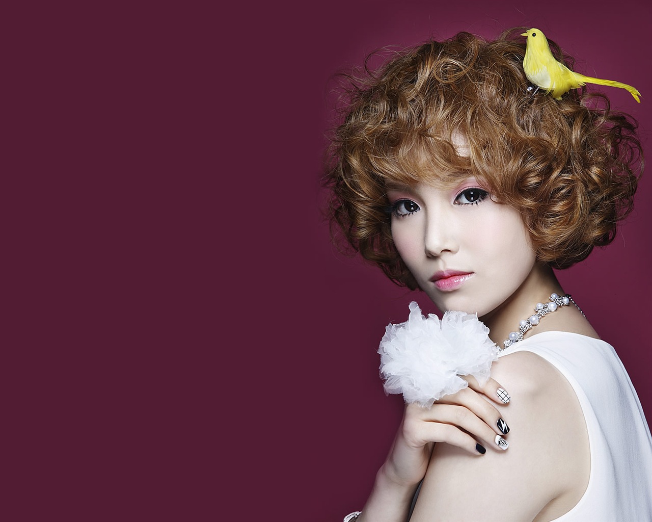 JEWELRY Korean beauty girls portfolio tapeta #4 - 1280x1024