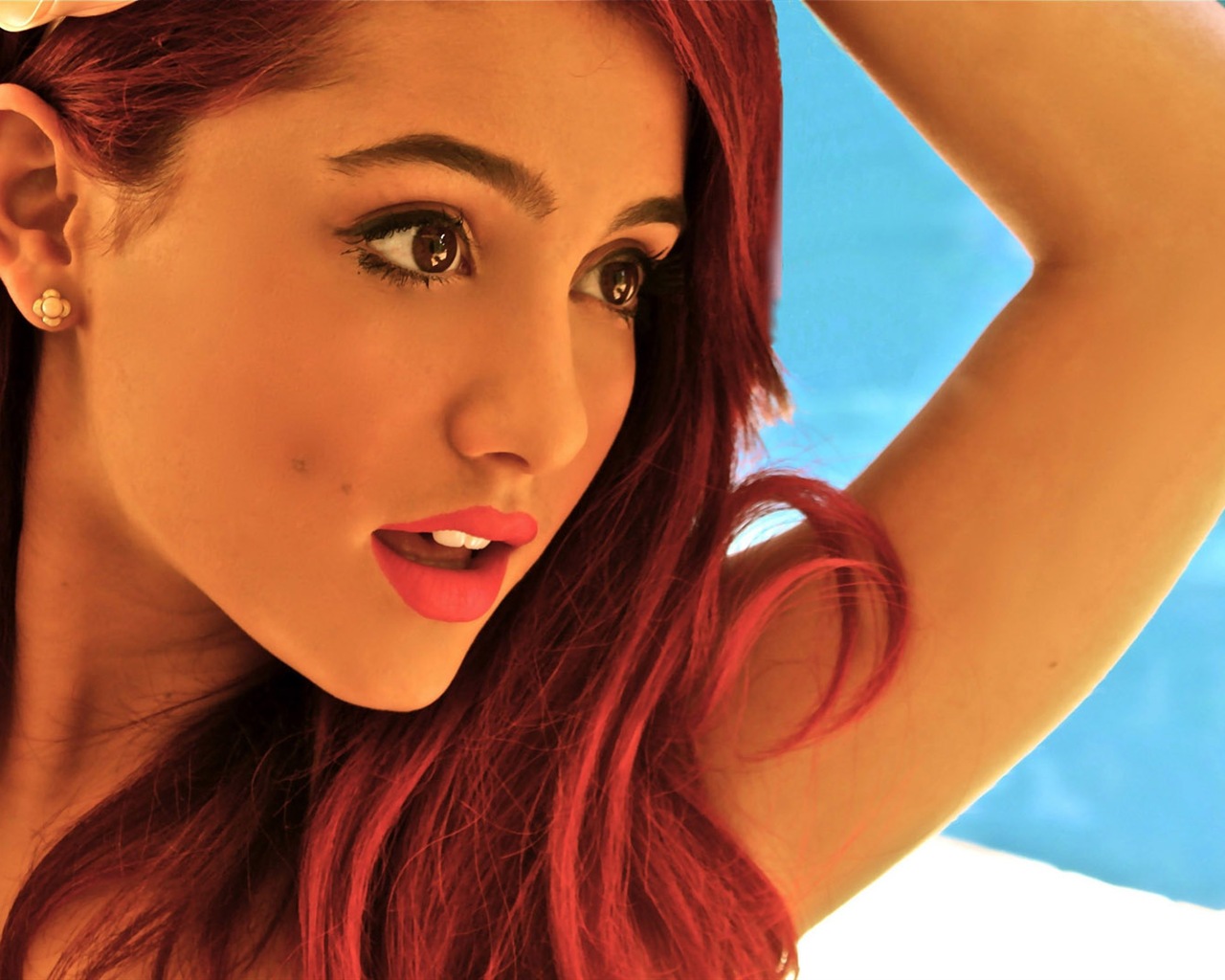 Ariana Grande HD tapety na plochu #11 - 1280x1024