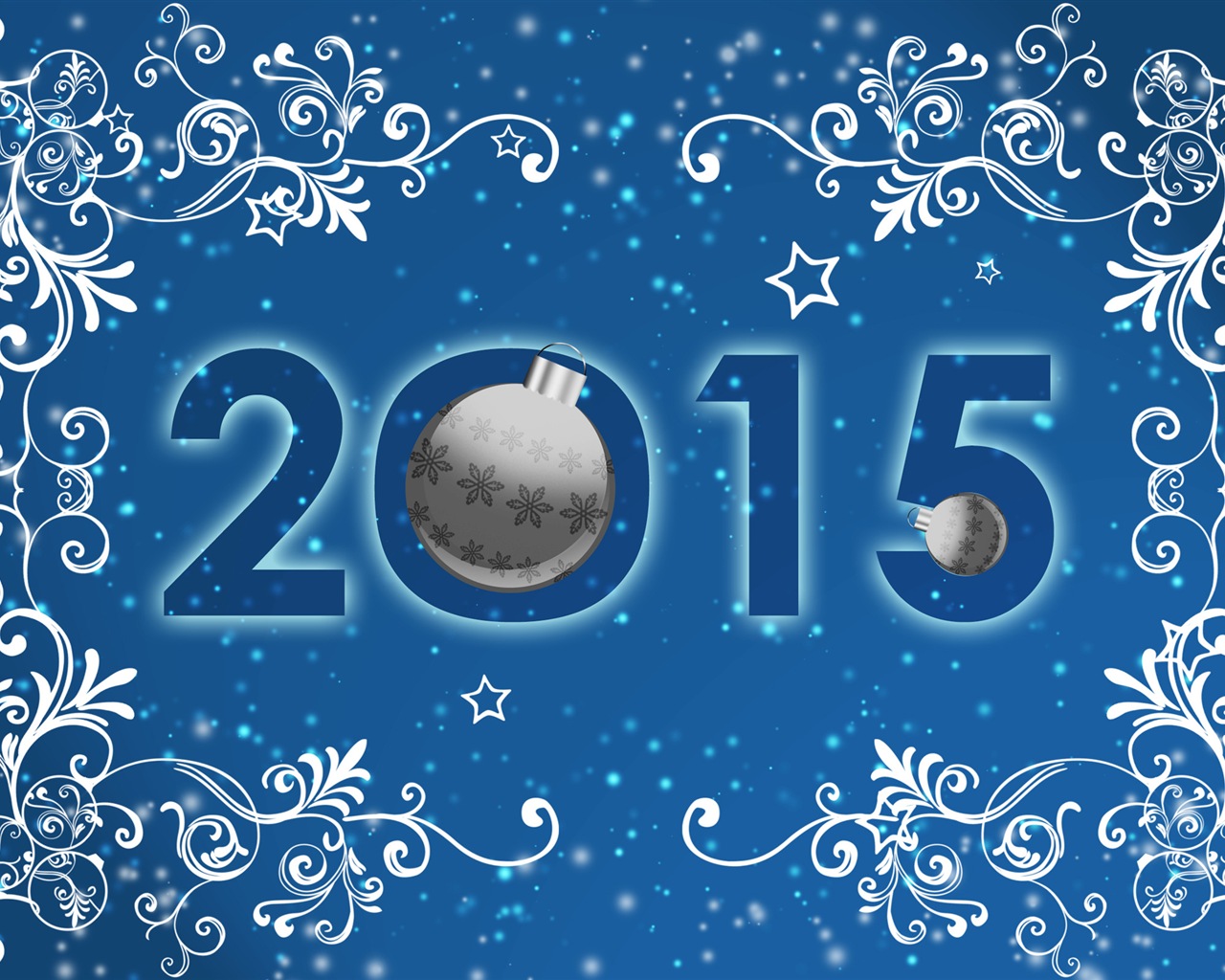 2015 새해 테마의 HD 배경 화면 (1) #8 - 1280x1024