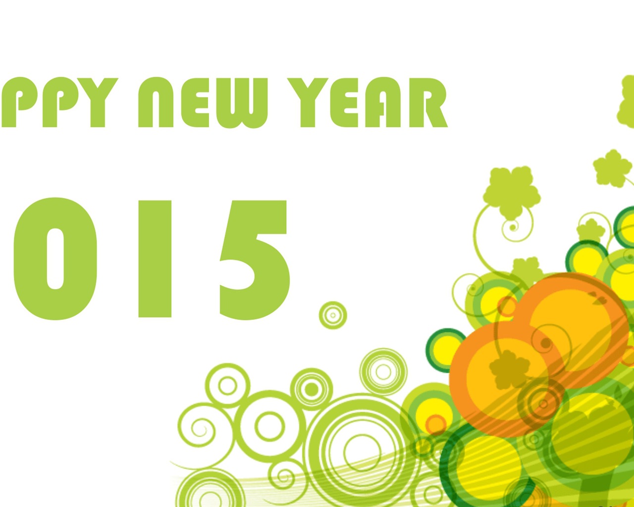 2015 New Year theme HD wallpapers (1) #10 - 1280x1024