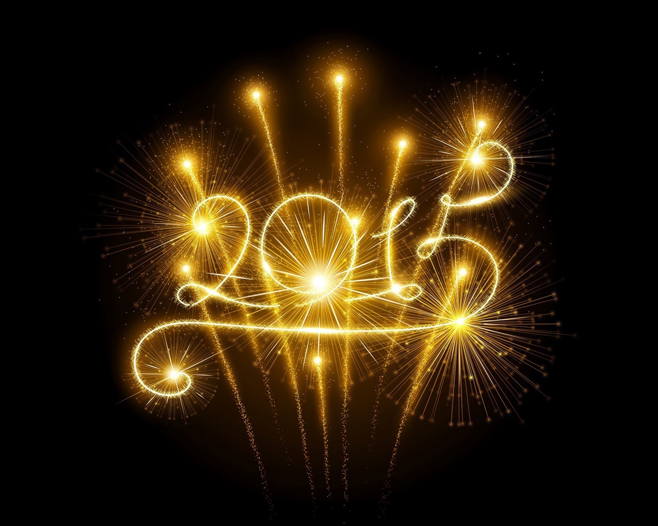 2015 New Year theme HD wallpapers (1) #11 - 1280x1024