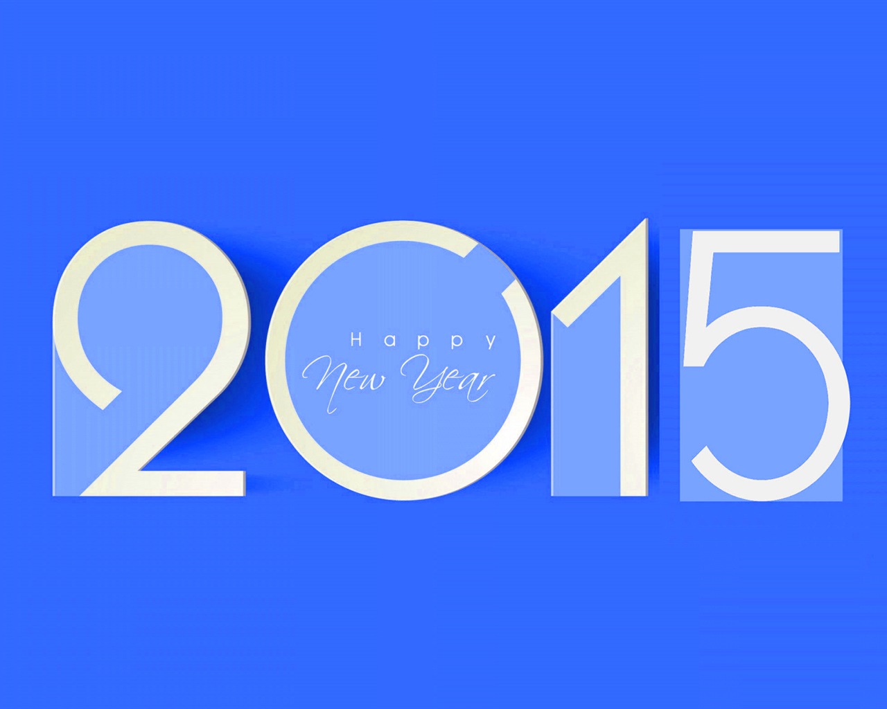 2015 New Year theme HD wallpapers (2) #7 - 1280x1024