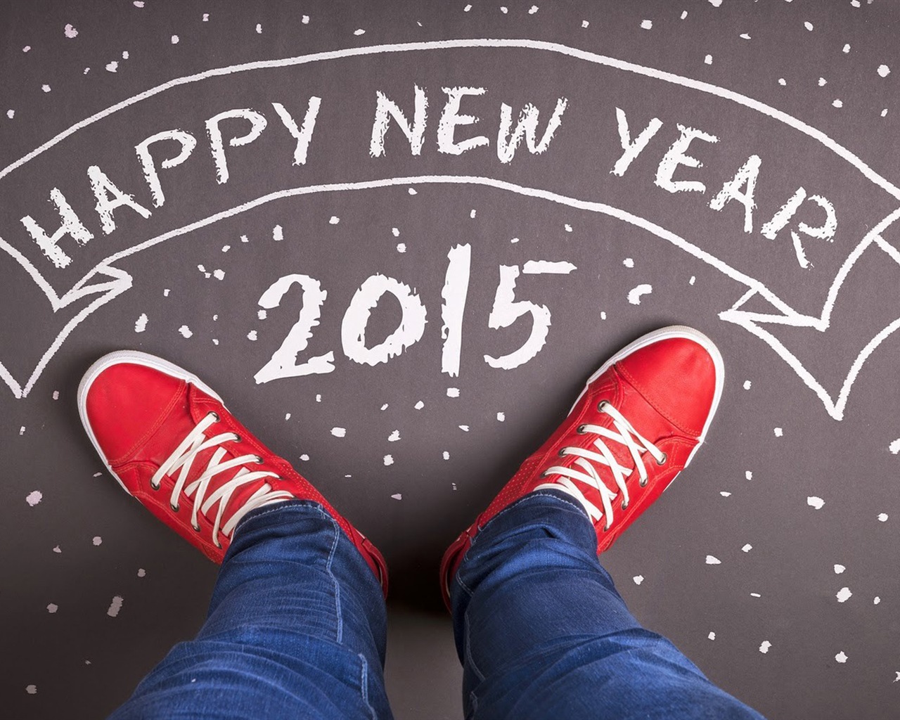 2015 Новый год тема HD обои (2) #15 - 1280x1024