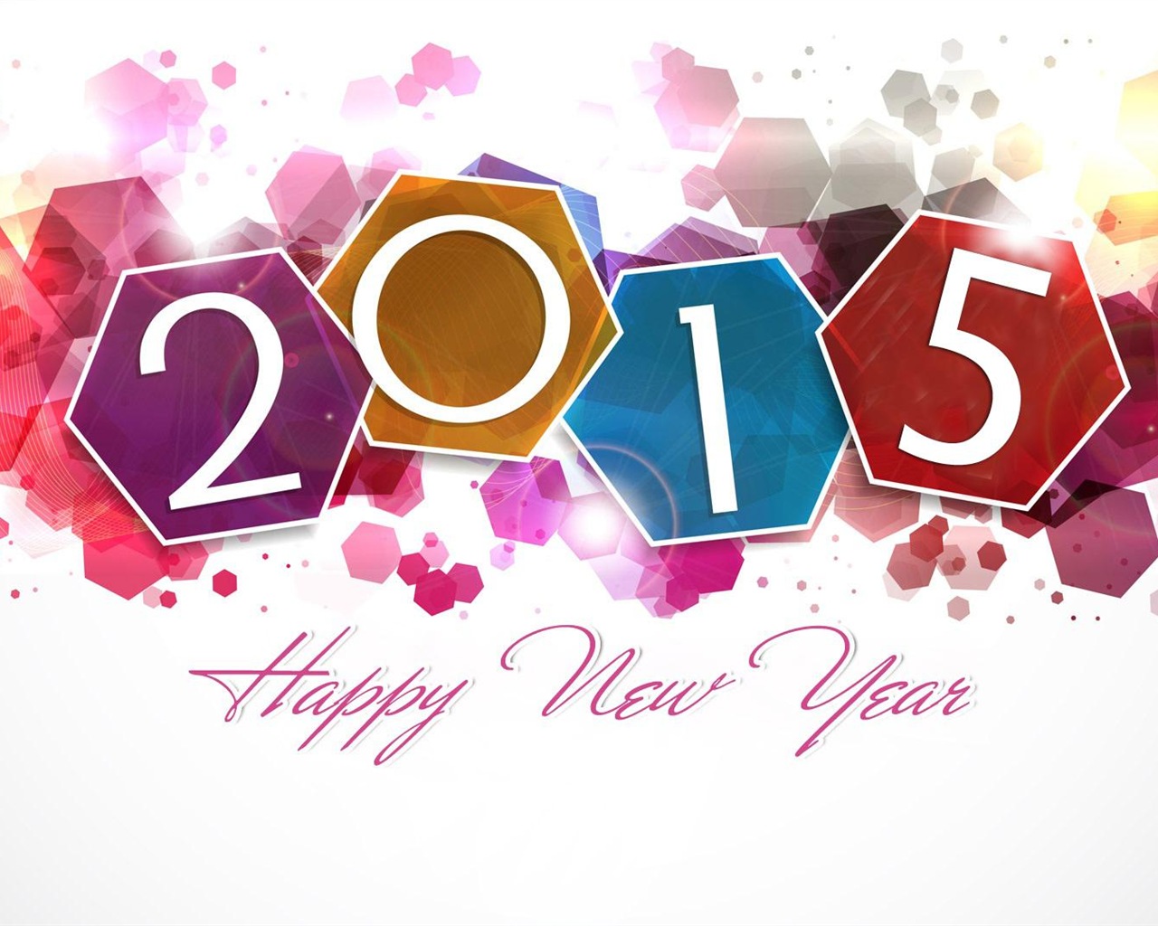 2015 New Year theme HD wallpapers (2) #17 - 1280x1024