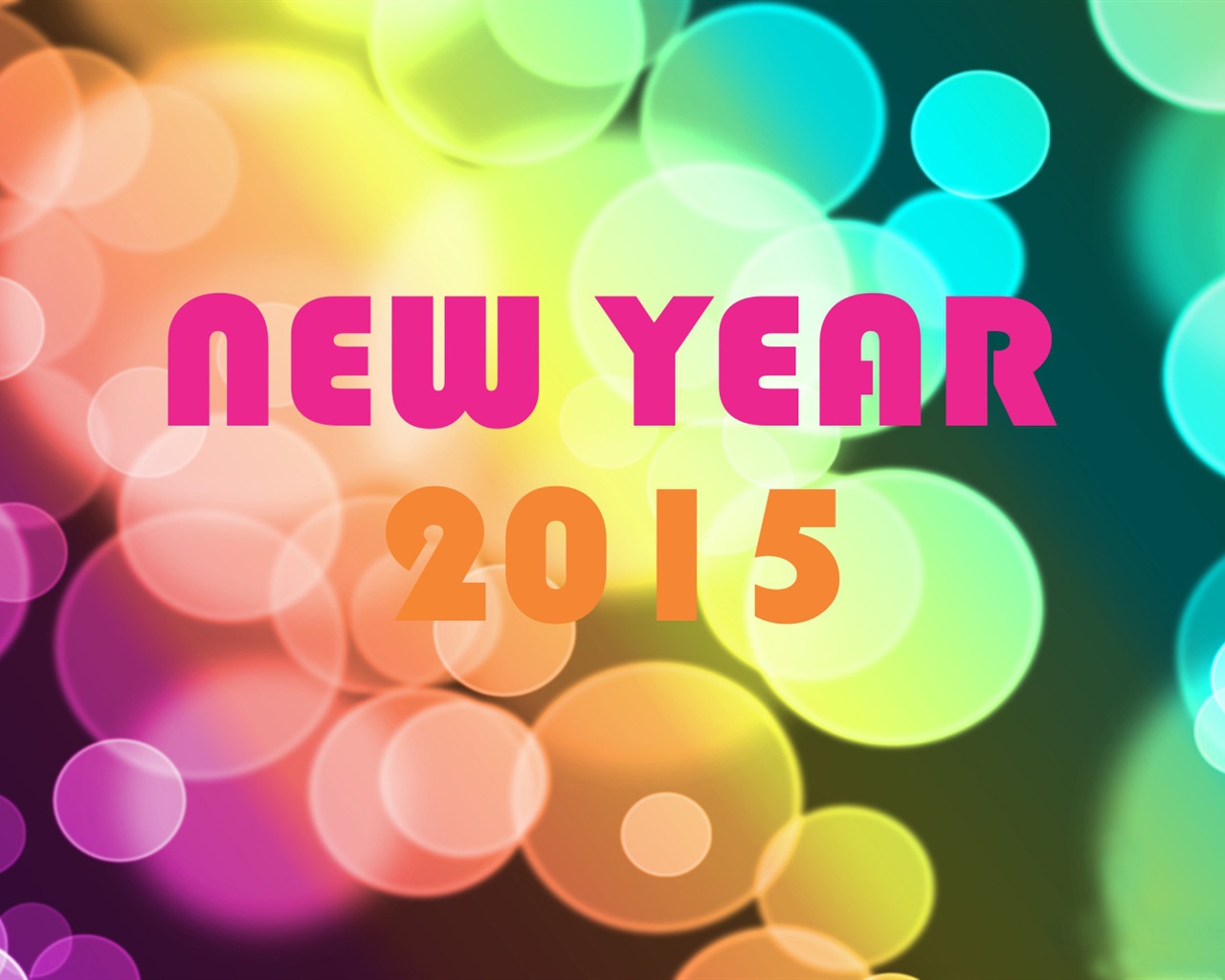 2015 New Year theme HD wallpapers (2) #18 - 1280x1024