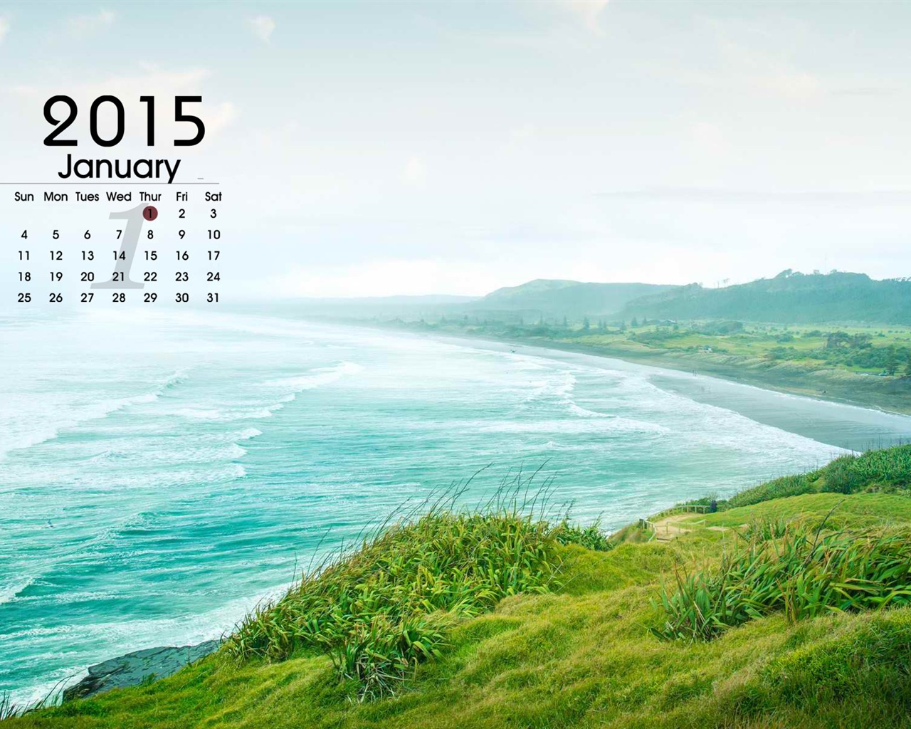 01 2015 fondos de escritorio calendario (1) #16 - 1280x1024