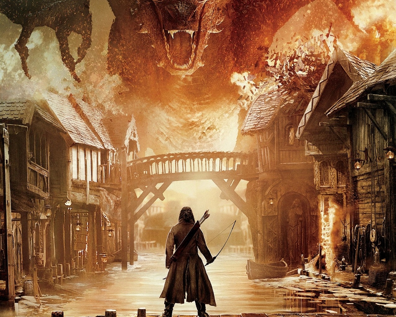 El Hobbit: La Batalla de los Cinco Ejércitos, fondos de pantalla de películas de alta definición #2 - 1280x1024