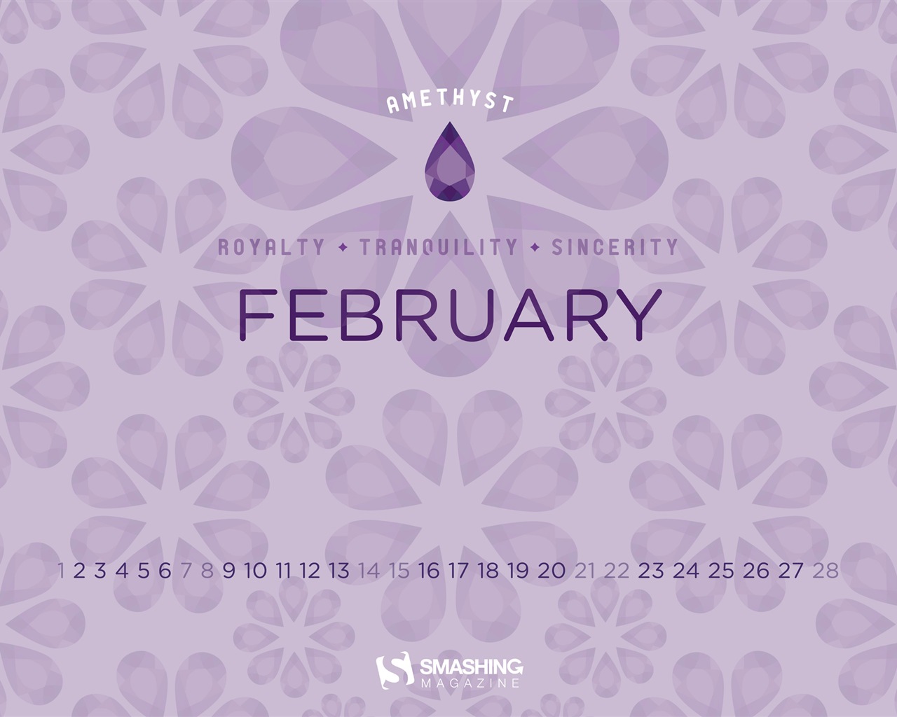 February 2015 Calendar wallpaper (2) #2 - 1280x1024