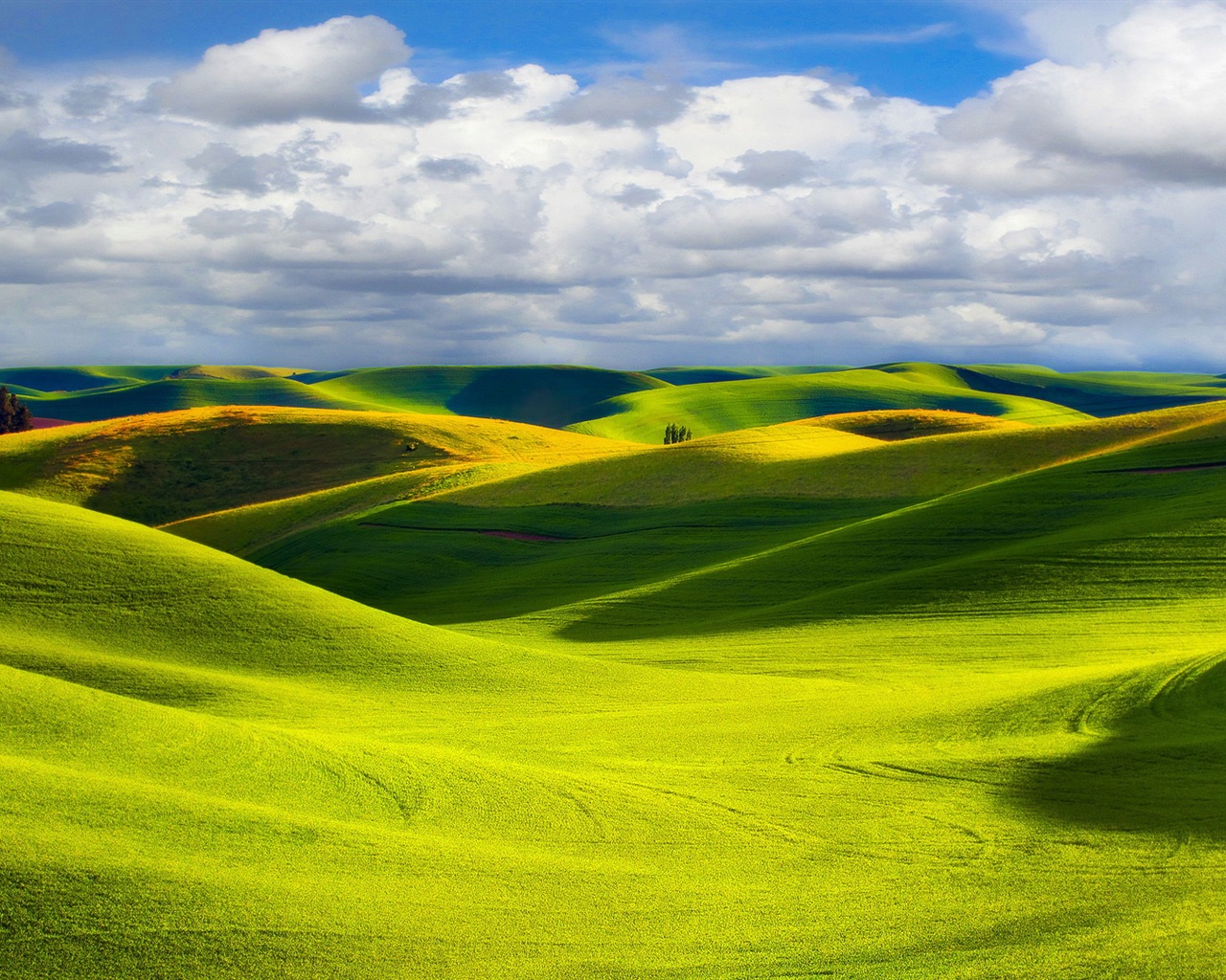 Hermoso color, fondos de pantalla de alta definición paisajes naturales #9 - 1280x1024
