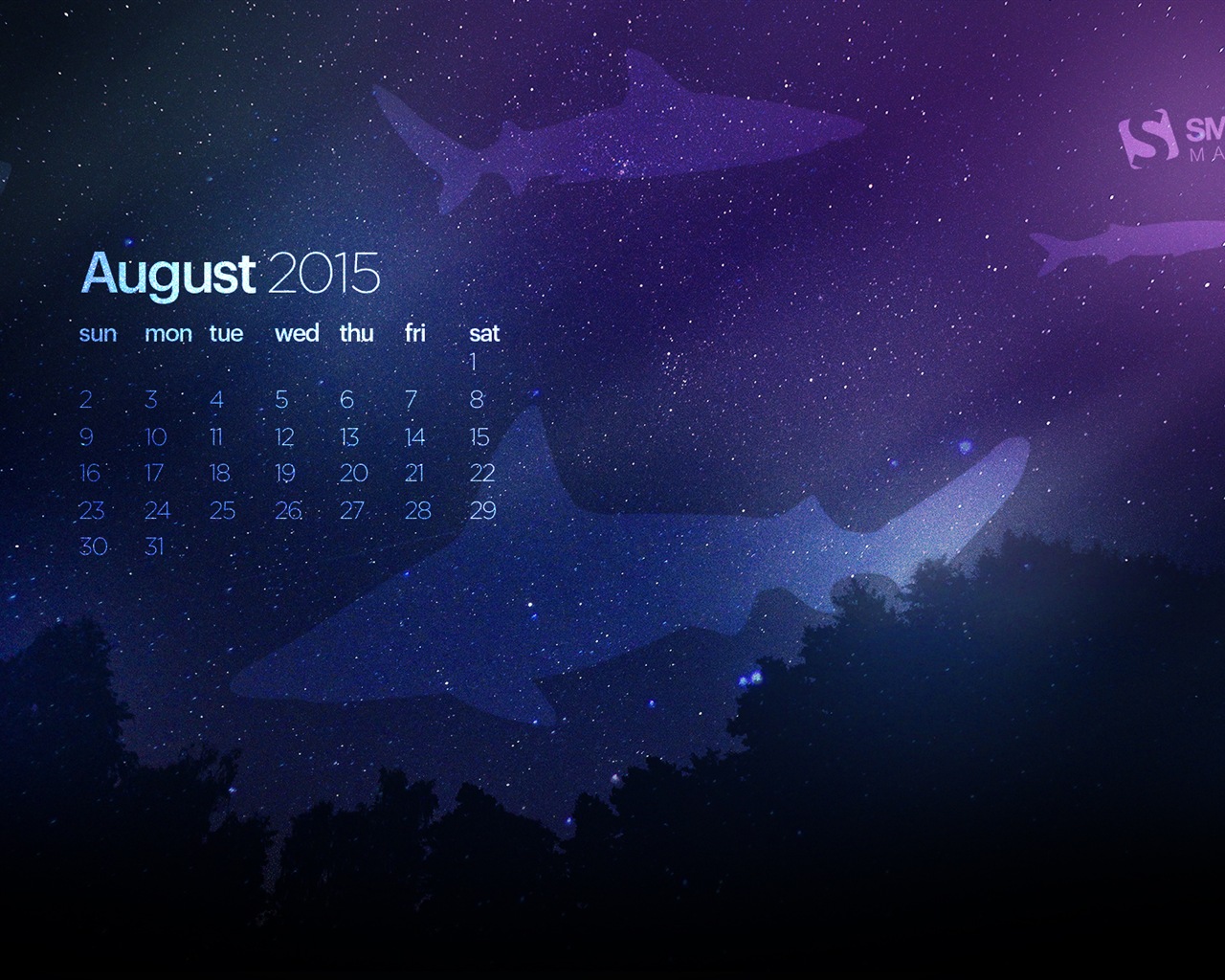 August 2015 Kalender Wallpaper (2) #19 - 1280x1024
