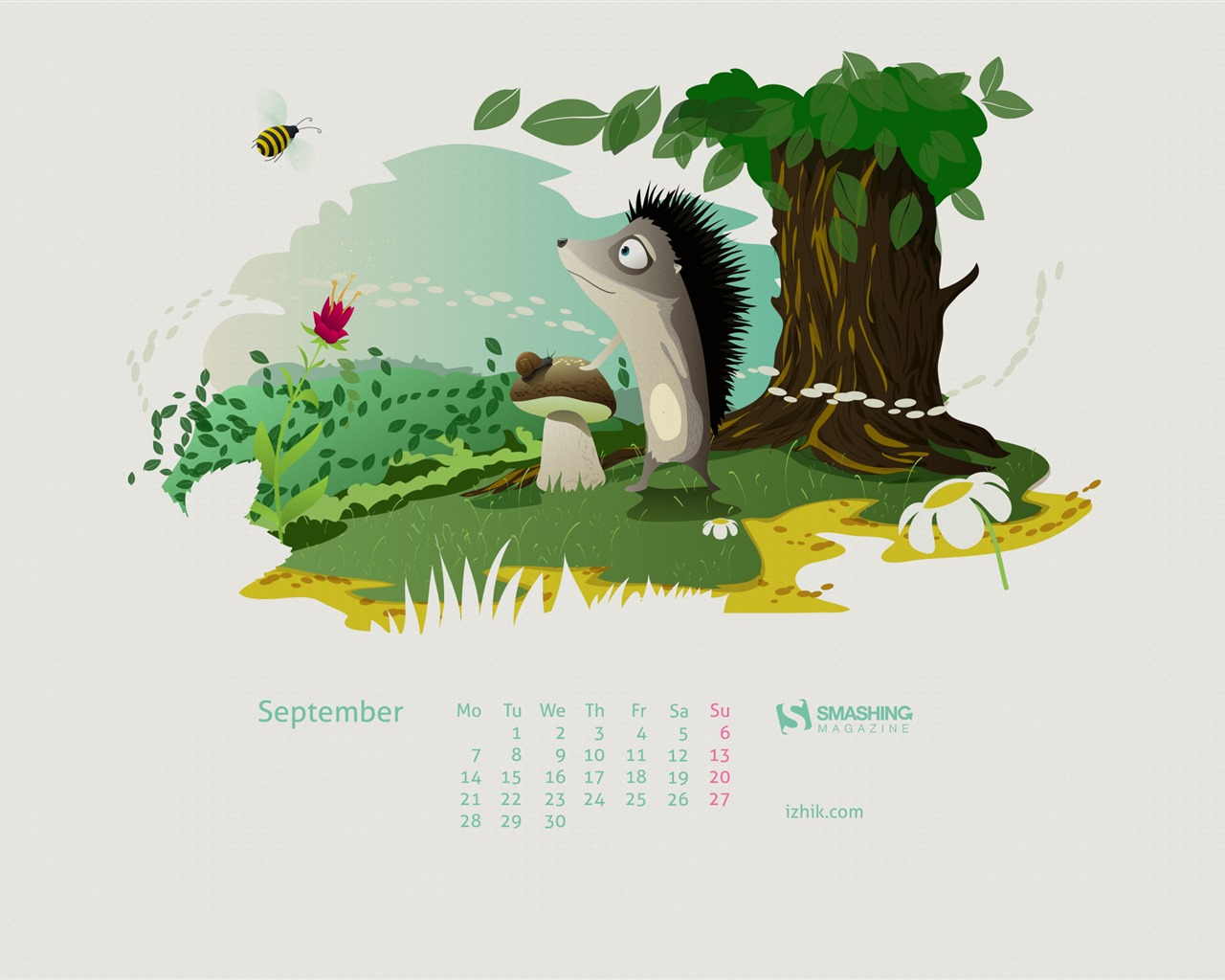 September 2015 Kalender Wallpaper (2) #13 - 1280x1024