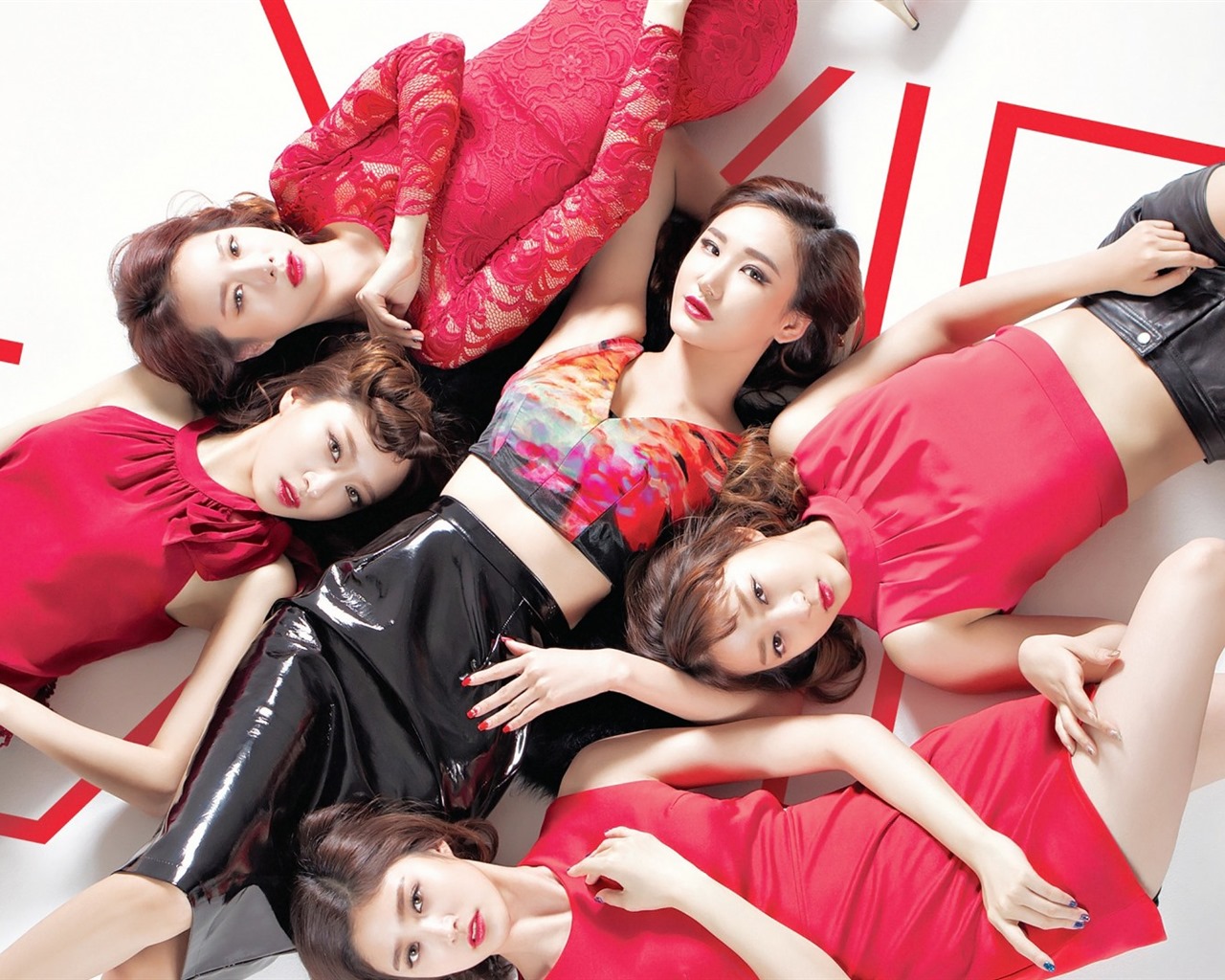 EXID 超越梦想 韩国音乐女子组合 高清壁纸1 - 1280x1024