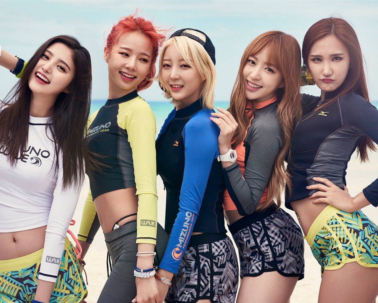 EXID Korean music girls group HD wallpapers #15 - 1280x1024