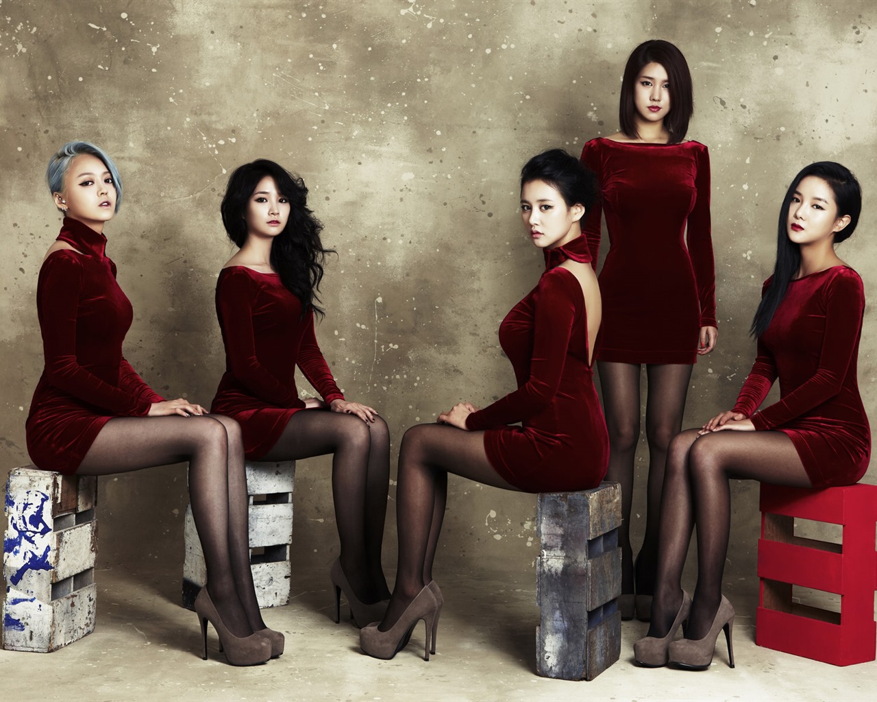 Spica Korean girls music idol combination HD wallpapers #9 - 1280x1024