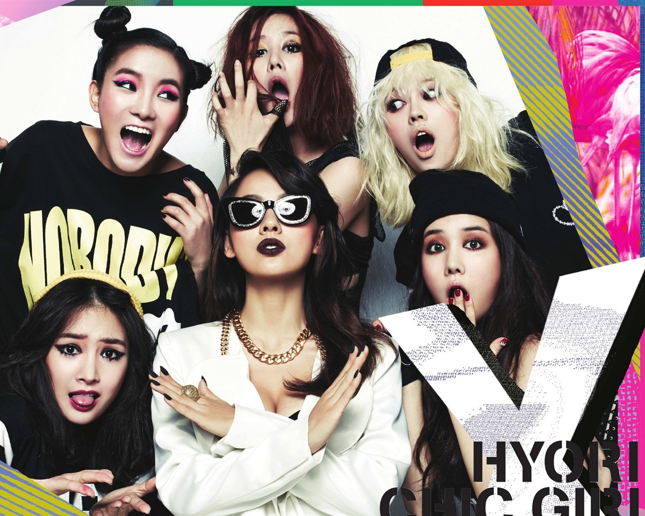Corea niñas de fondos de pantalla de alta definición Spica combinación música idol #19 - 1280x1024