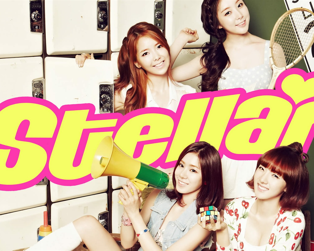 Stellar groupe de filles de musique coréenne fonds d'écran HD #9 - 1280x1024